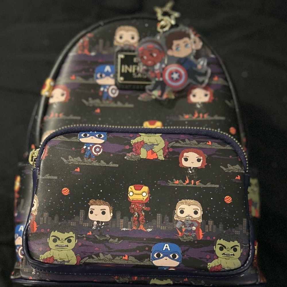 Loungefly infinity saga mini back pack